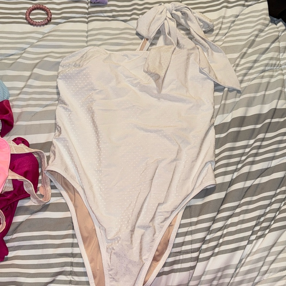 VS XL bridal one piece swimming suit